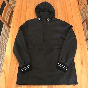 Zanerobe Half Button Up Double Side Zip FrontPouch Large